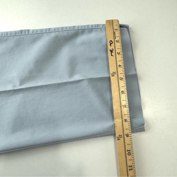 Adidas Women’s Sz 10 Blue Ankle Cropped Casual Performance Pants Cotton Stretch - Picture 9 of 11